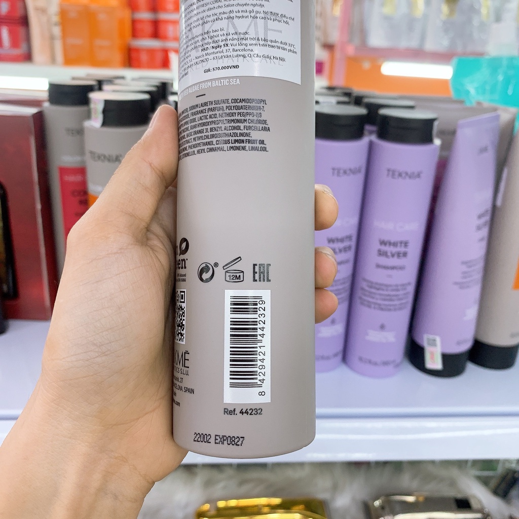 Dầu gội và mặt nạ bổ sung hạt màu ĐỎ dưỡng mềm tóc Lakme Teknia chuyên sâu Spain 300ml - 250ml