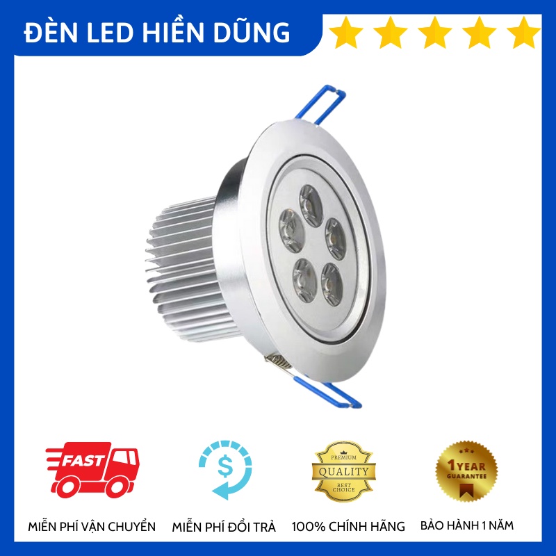 ĐÈN LED MẮT ẾCH ÂM TRẦN 1W, 3W, 5W, 7W, 9W, 12W