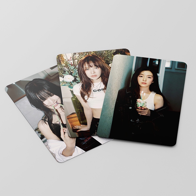 Red Velvet Set 55 Tấm Thẻ Ảnh LOMO Bằng Nhung Đỏ