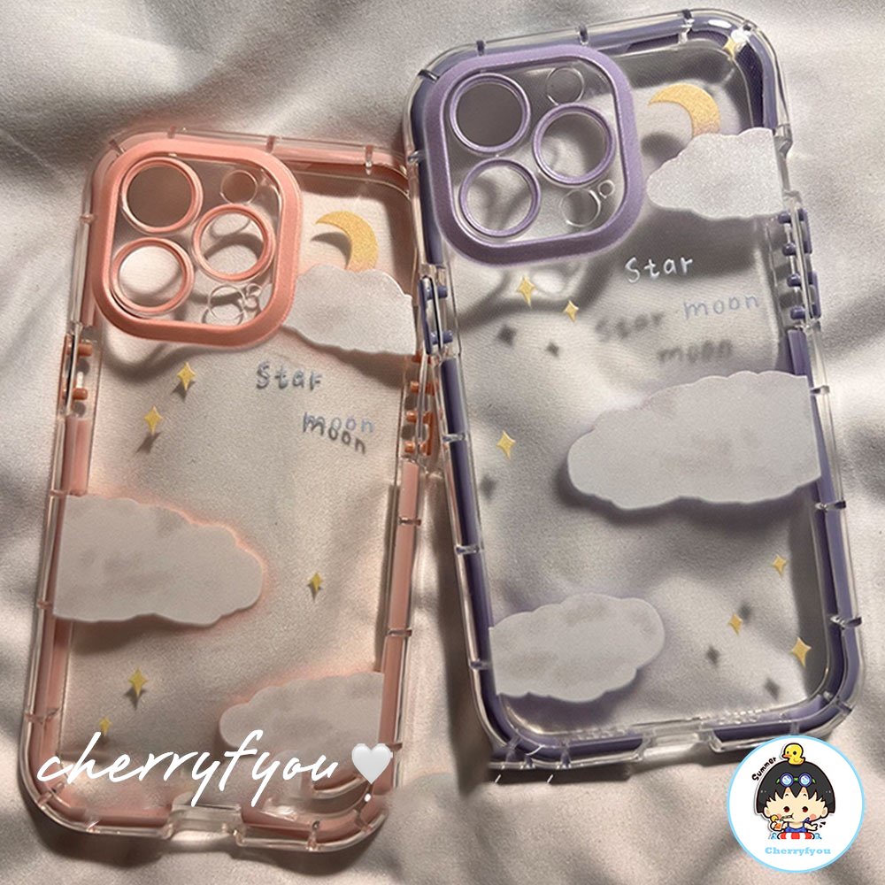 Ốp Điện Thoại TPU Mềm Chống Sốc Họa Tiết Nghệ Thuật Cho IPhone 14 11 13 12 Pro Max