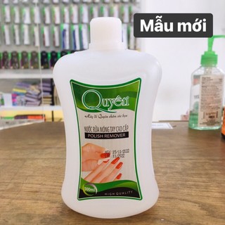 Nước rửa móng (Axeton) Quyên cao cấp 1L/0.5L
