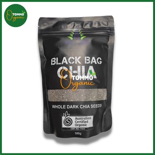 Hạt chia hữu cơ úc black bag chia túi 500g