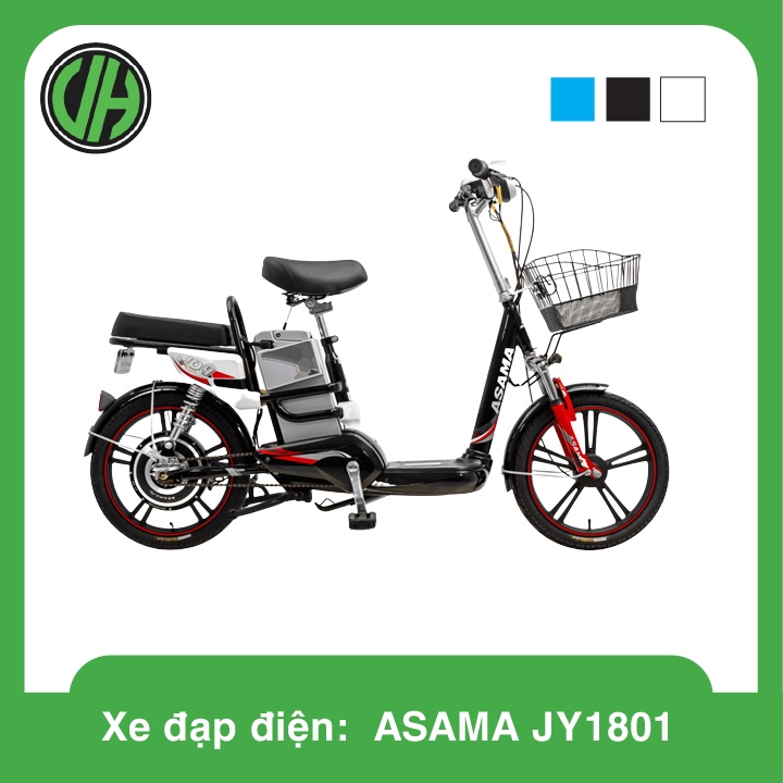 XE ĐẠP ĐIỆN ASAMA JY1801 - AN TOÀN VÀ TIẾT KIỆM