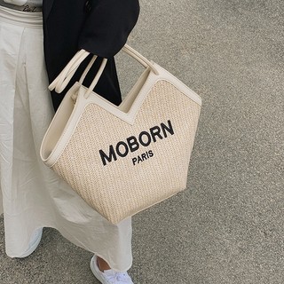 T012- Túi cói Moborn 3 màu