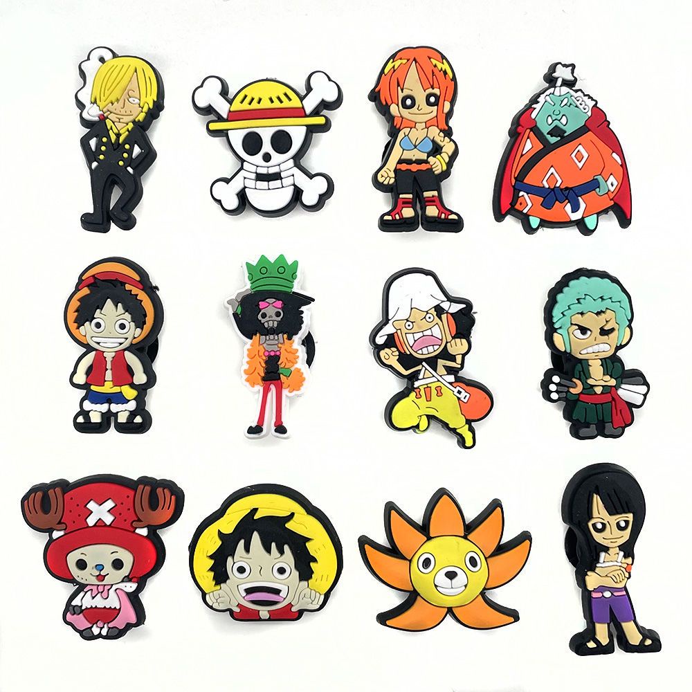 Set 12 Phụ Kiện Trang Trí Giày Cao Gót One Piece | Phụ Kiện Chuyên Dụng Cho Crosz