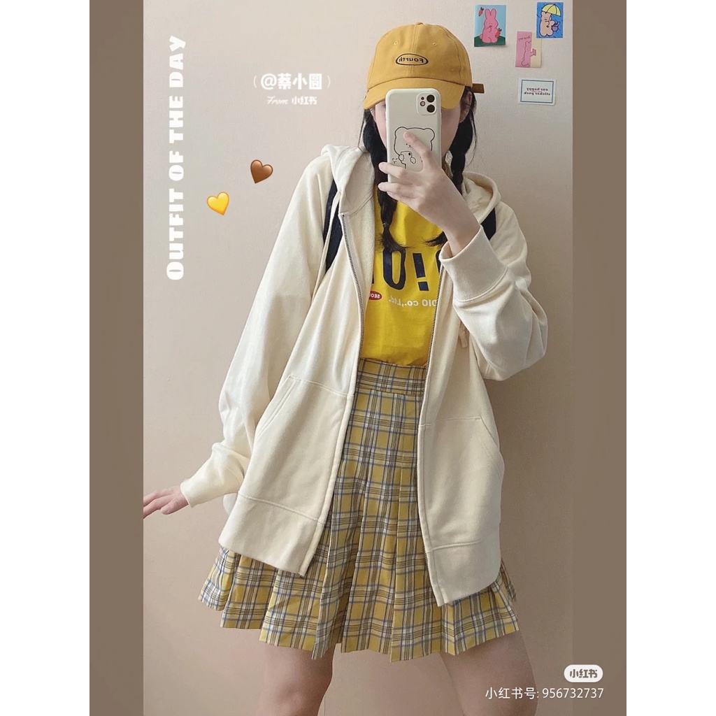 NRVP Áo khoác hoodie tay dài kiểu dáng thể thao cho nữ