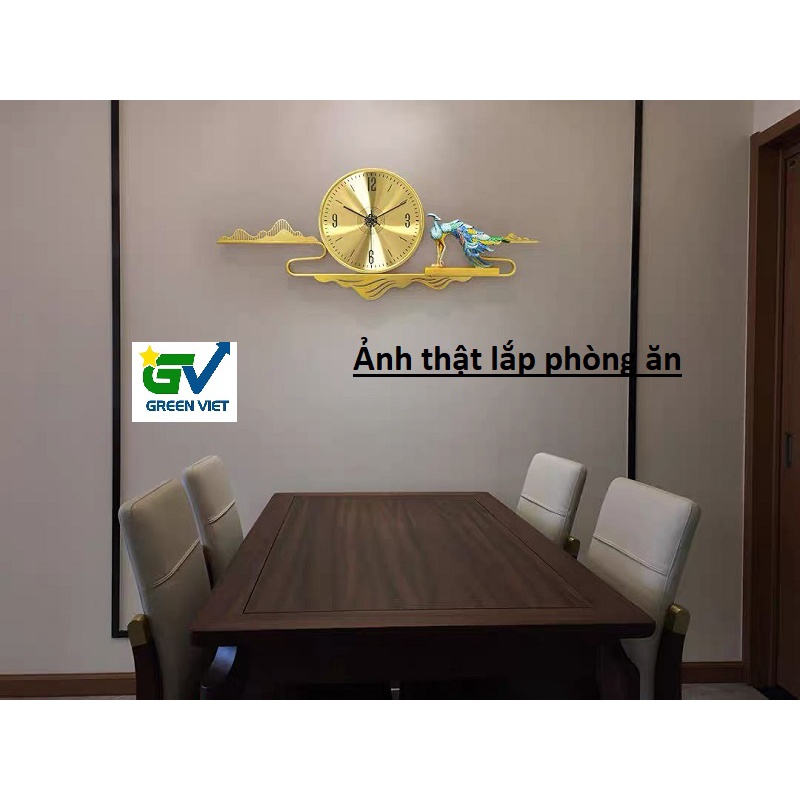Đồng Hồ Treo Tường trang trí -Mã 2987-Kt=85x36cm-Tranh decor kim loại hiện đại đẹp,rẻ-quà tặng ý ngĩa-bh 5 năm
