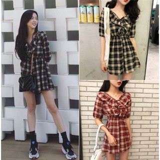 Thanh Lý Áo Liền Quần Jumpsuit Jisoo Đỏ New