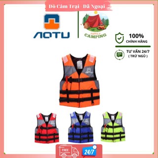 Áo phao bơi người lớn có còi chính hãng AoTu 9035-1
