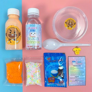  Bộ Kit Làm Slime B-T-S Theo Nhân Vật Yêu Thích - Nguyên Liệu đầy đủ làm Slime Bơ,Slime Mây,Slime Basic 