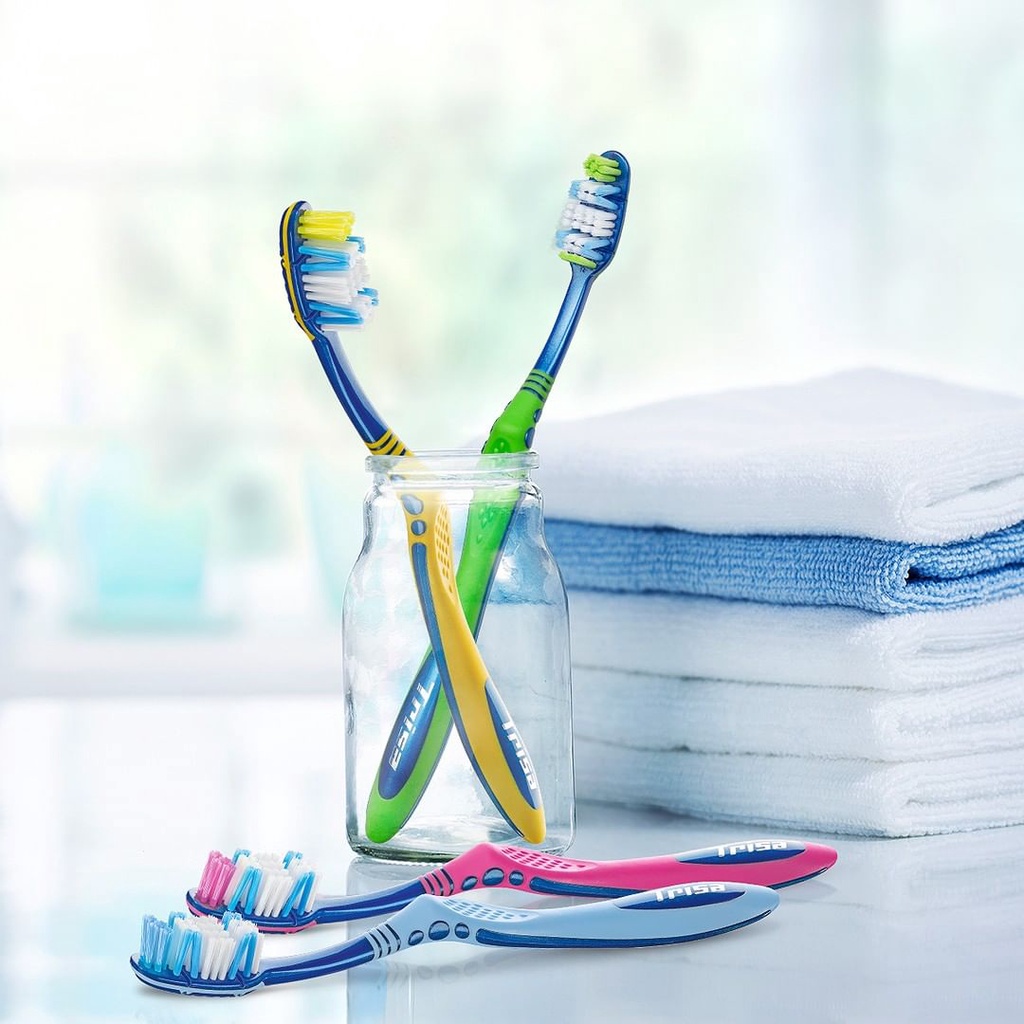 Combo 3 Bàn Chải Đánh Răng Trisa Flexible Head