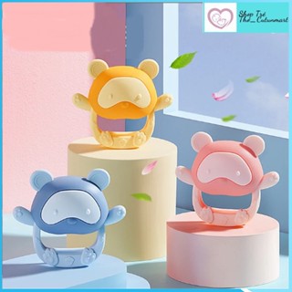 Gặm Nướu Silicon Đeo Tay Hình Gấu