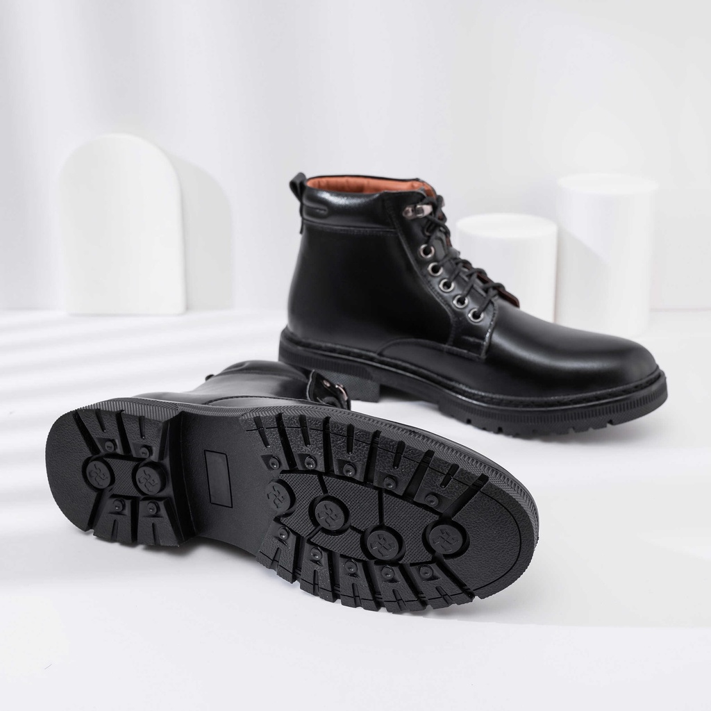 Giày đốc Dr.Martens Cao Cổ Nam PHANANH.4MAN'S Da bò bảo hành 12 tháng