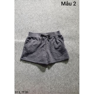 Quần short thun bé gái