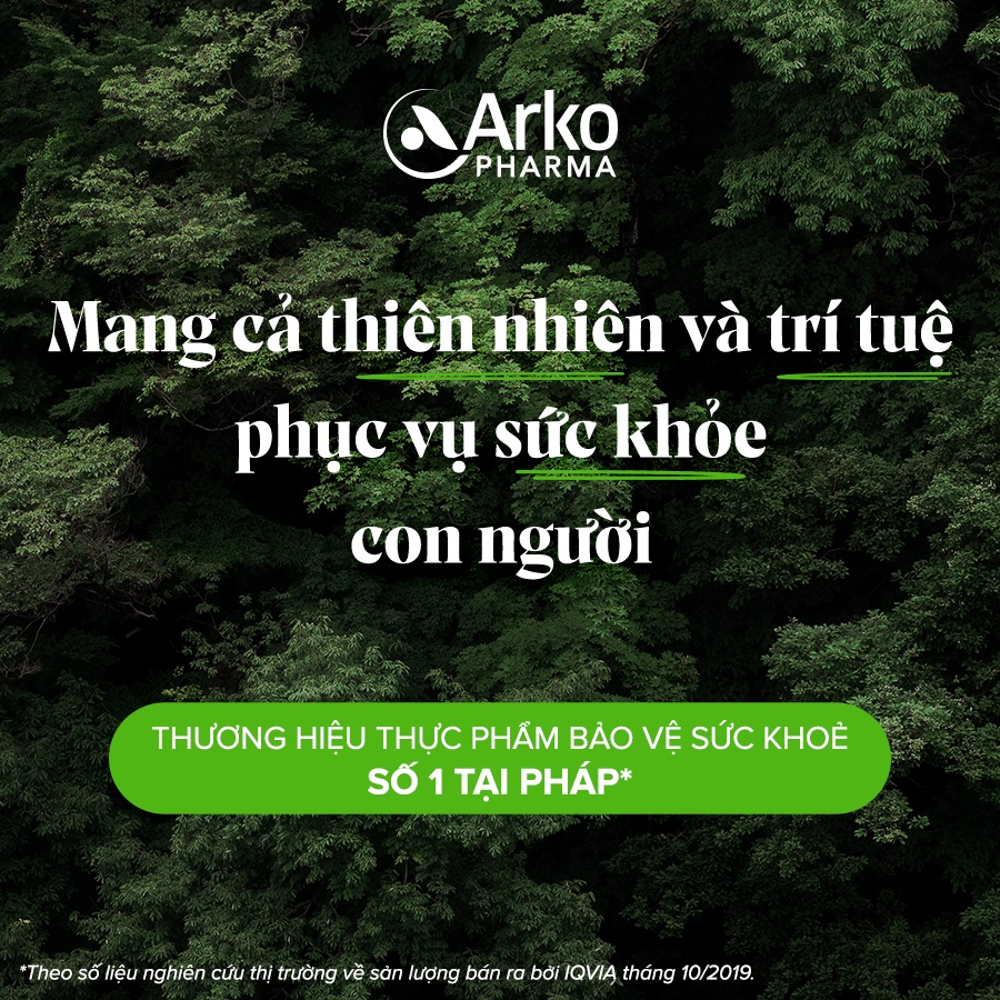 Viên uống giảm đau xương khớp chứa chiết xuất nhũ hương cô đặc Arkopharma