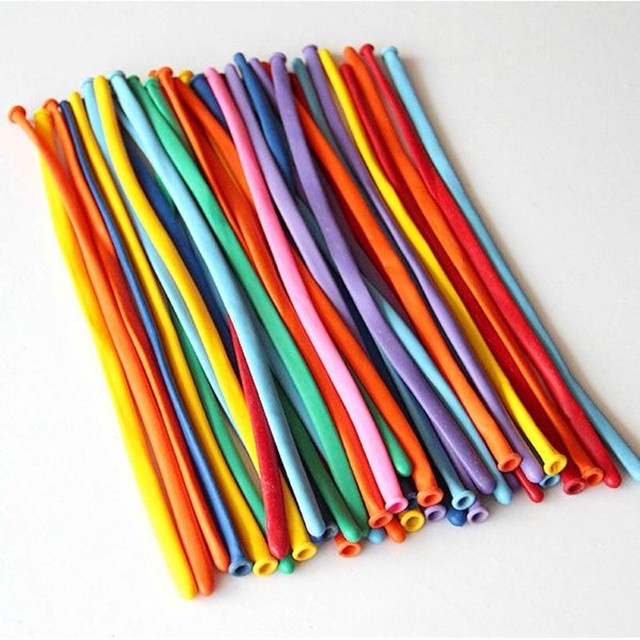 Bong Bóng Dài Tạo Hình Thái Lan Nhiều Màu