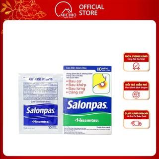 Miếng dán Salonpas Hisamitsu Nhật 140 miếng