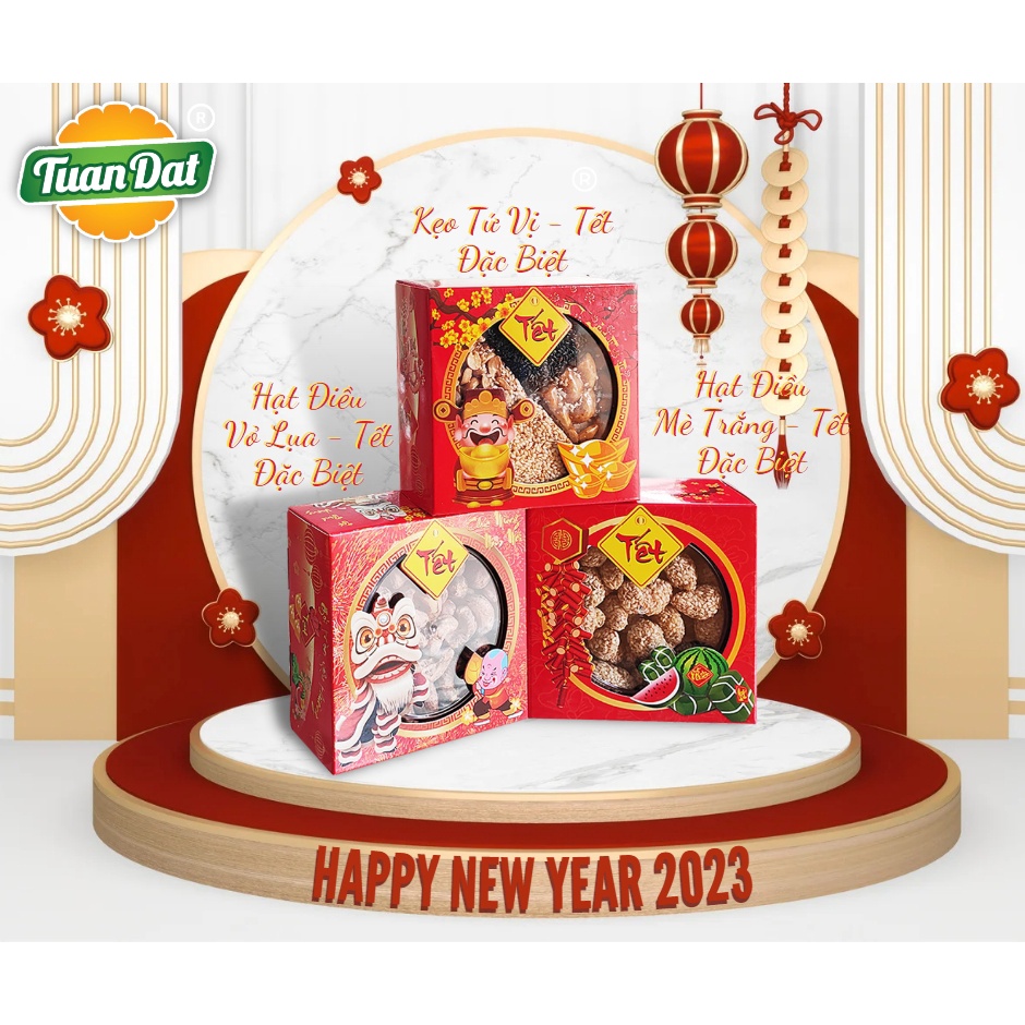 Hạt Điều Mè Trắng - Tết - Đặc biệt - 150g