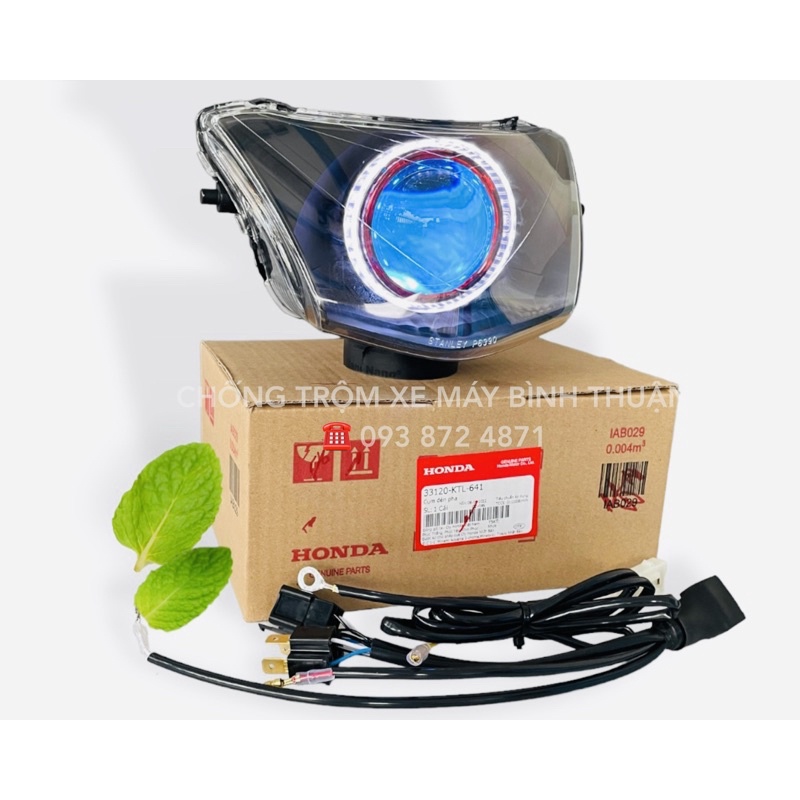 Bi Cầu Led M10 Light  lên Wave A 50, 100, 110cc