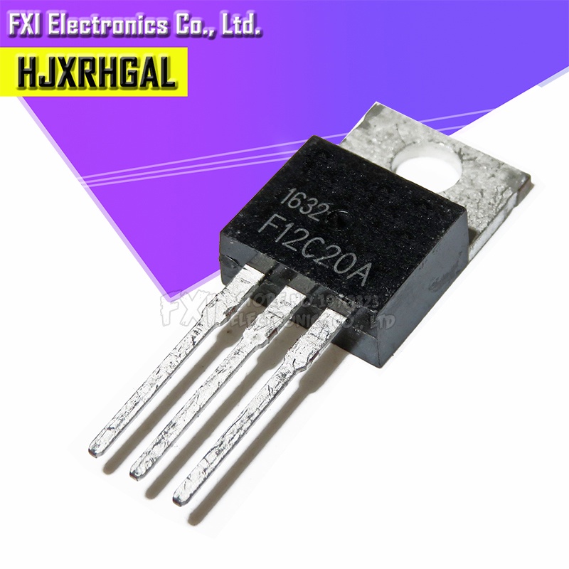 Set 10 Linh Kiện Bán Dẫn F12C20A F12C20 F12C20C TO220 TO-220 12C20 Mới