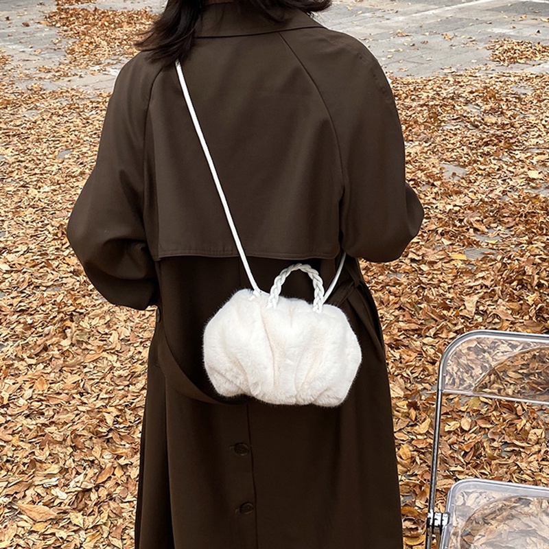 Túi Đeo Chéo Bằng Vải Bông Phong Cách Hàn Quốc Cho Nữ