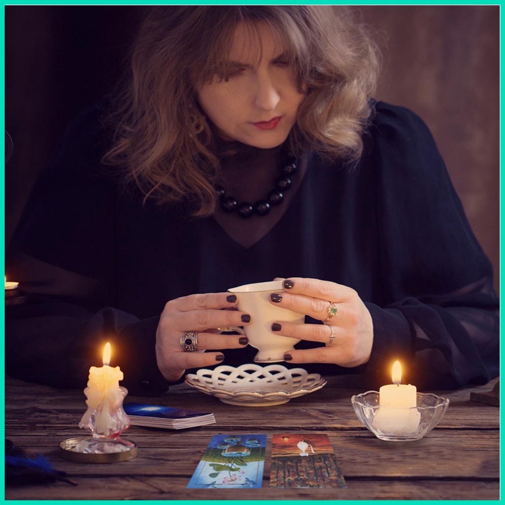 Bộ Bài tarot the feline rider Phiên Bản Tiếng Anh Vui Nhộn 78 Lá