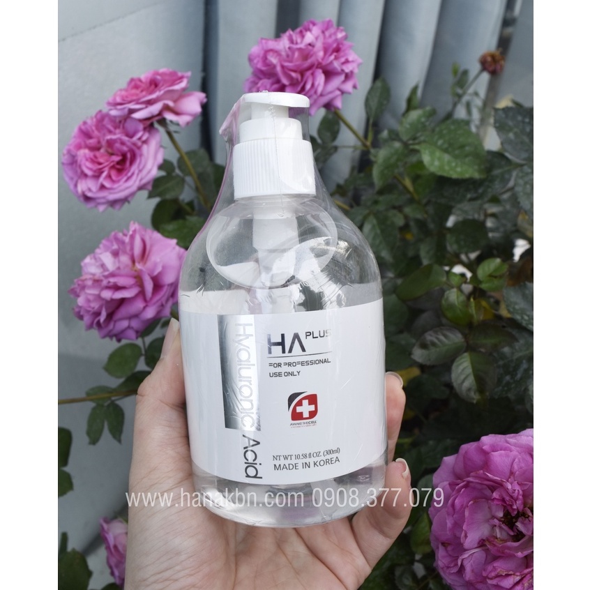 Serum HA Plus 300ml - Cấp Nước, Dưỡng Ẩm, Căng Bóng Da, Mờ Nếp Nhăn