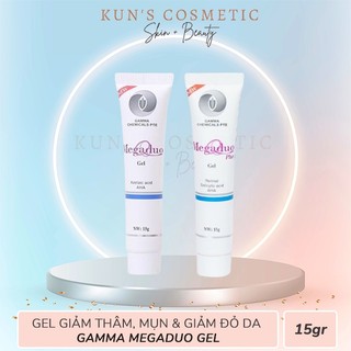 Gel giảm thâm, mụn gamma megaduo gel hỗ trợ giảm đỏ da 15g