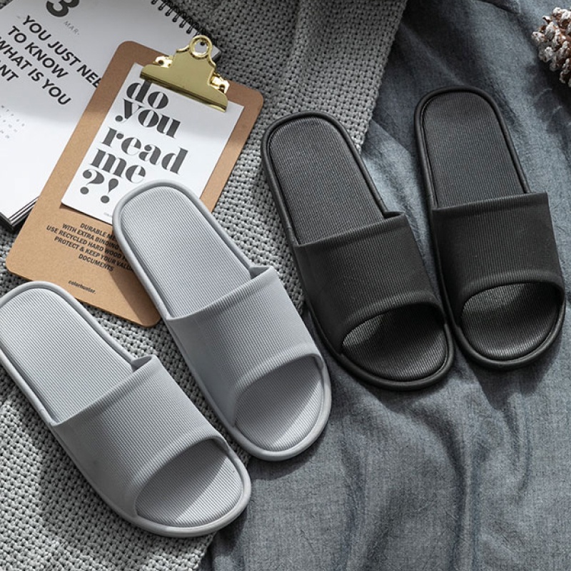 Dép nhựa dẻo, dép cao su PVC quai ngang, dép đi trong nhà