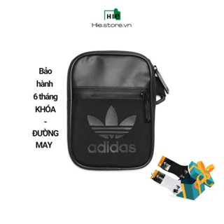 Túi đeo chéo nam nữ Adidas mini vnxk 2 ngăn chống nước Túi đeo vai đựng điện thoại bóp ví thời trang đi chơi du lịch