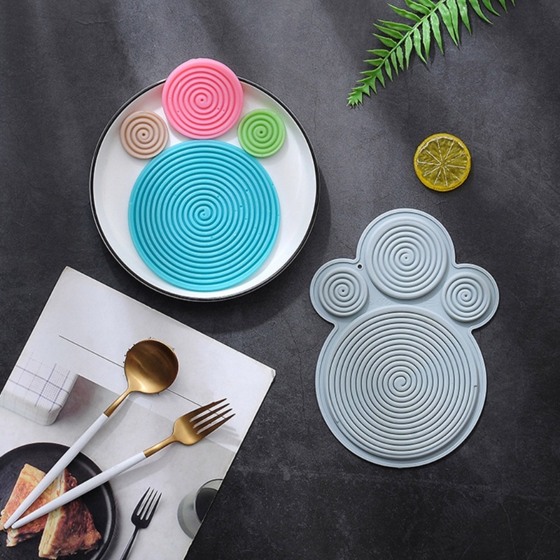 Khuôn Silicone Tạo Hình Xoắn Ốc Trang Trí Bánh DIY