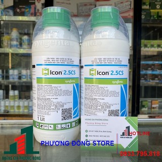 Icon 2.5CS chai 1 lít - thuốc diệt muỗi và côn trùng hiệu quả