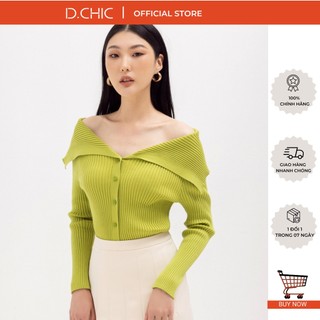 Áo len dài tay cổ bẻ d.chic ms: 188088