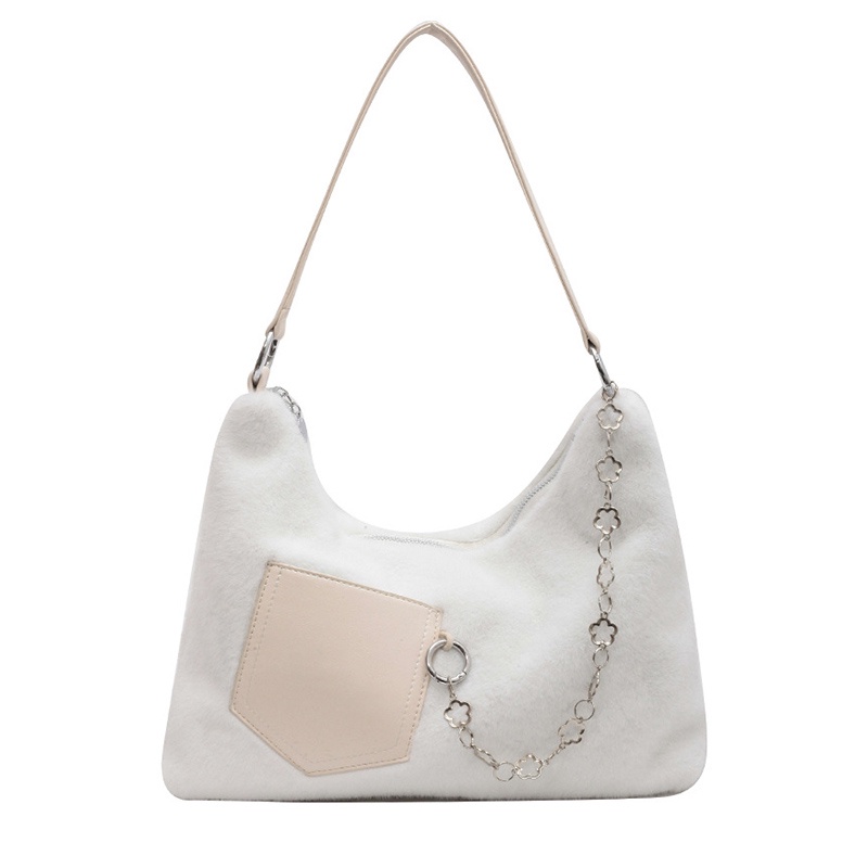 Túi Đeo Vai Cỡ Lớn Bằng Nhung Lông Thời Trang Dành Cho Nữ