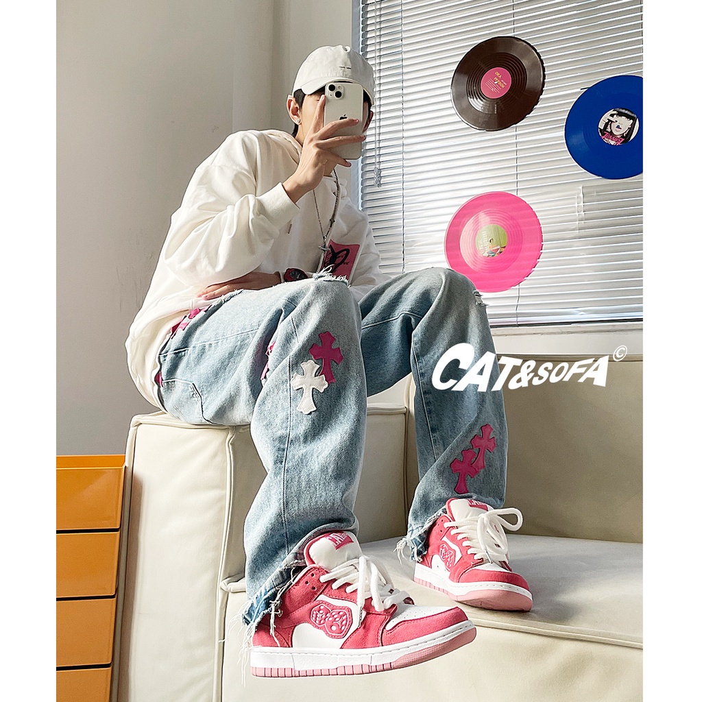 CAT & SOFA - Giày DICEGAME đỏ AC282