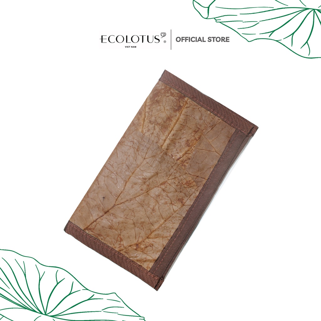 Ví Lá Sen Sấy Khô ECOLOTUS, Thời Trang Nữ, Kích Thước 18x10Cm. | BigBuy360 - bigbuy360.vn