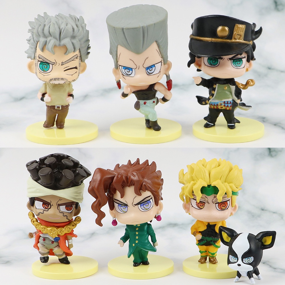 Mô hình JoJo's Bizarre Adventure - JoJo no Kimyou na Bouken - Iggy Muhammad Avdol Jean Pierre Polnareff Dio Brando Kujo