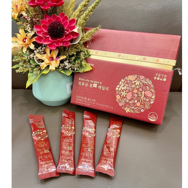 Hồng Sâm LG OHUI Hàn Quốc 6 năm tuổi 45 gói x 10ml - Bổ sung nhiều dưỡng chất