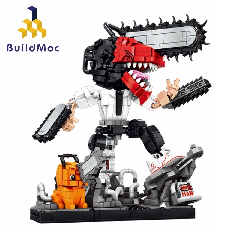Bộ 2103 Món Đồ Chơi Lắp Ráp Mô Hình Tàu Ngầm / Cưa Máy Boochita Chainsaw Man