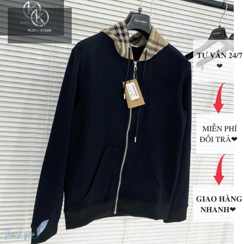 Áo Khoác Nỉ Phối Mũ BBR Chất Nỉ Dày Dặn Ấm Áp Hàng Chuẩn Unisex Oversize Dành Cho Cả Nam Nữ