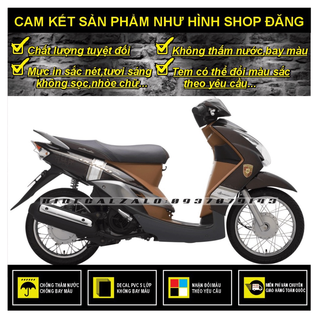 TEM RỜI MIO ULTIMO 2011MẪU HOA VĂN - THU DECAL
