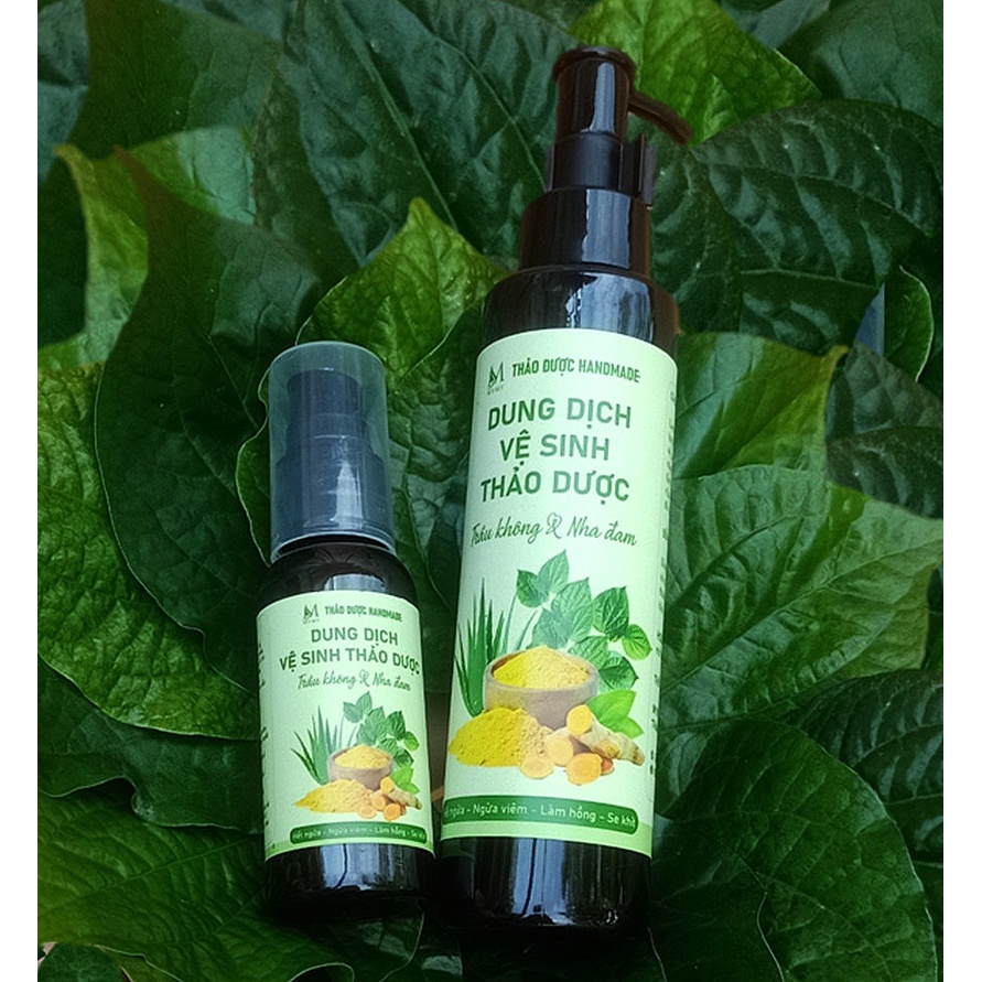 Dung dịch vệ sinh thảo dược Trầu Không & Nha Đam [MyMy - Sản phẩm thảo dược handmade]