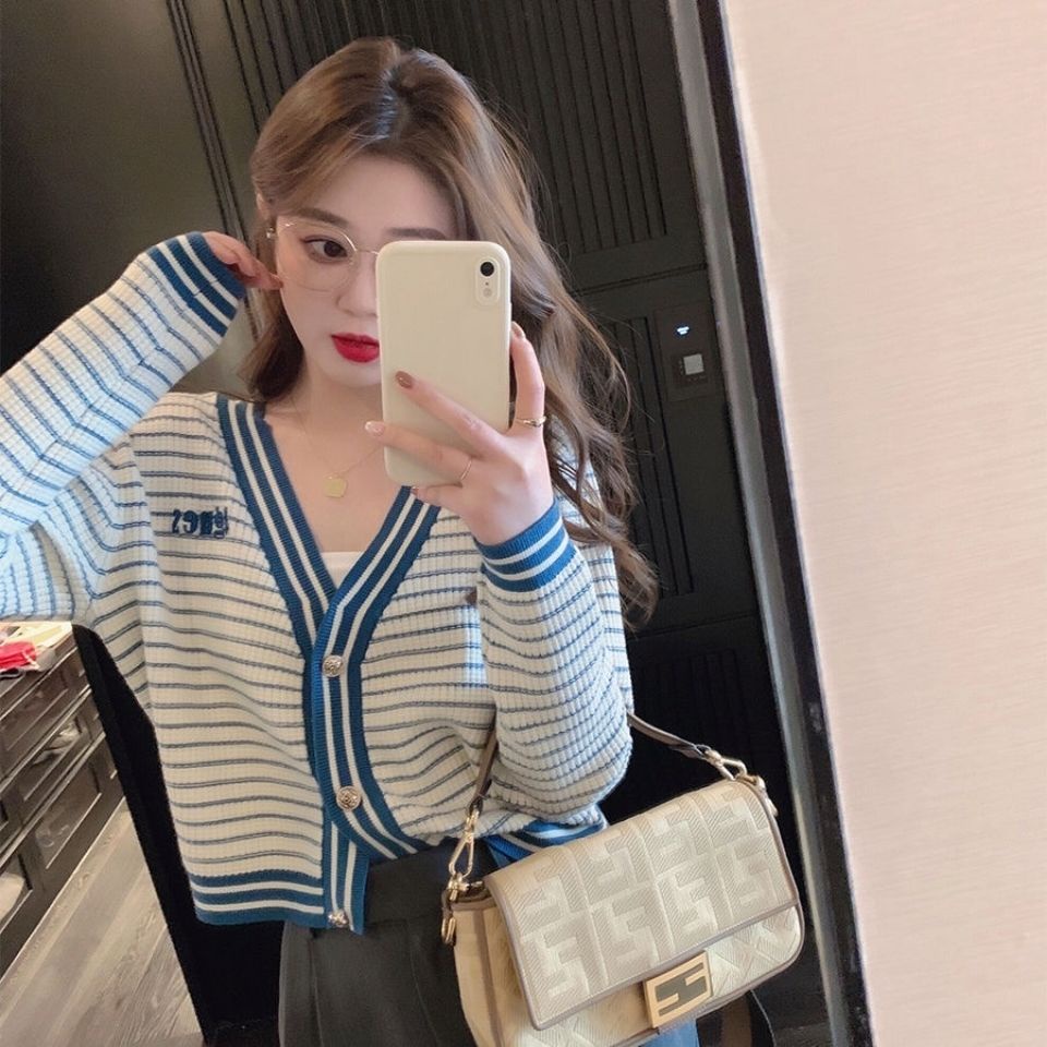 NRVP Áo Sweater Tay Dài Thiết Kế Mới Thời Trang Mùa Đông Theo Phong Cách Hàn Quốc Cho Nữ