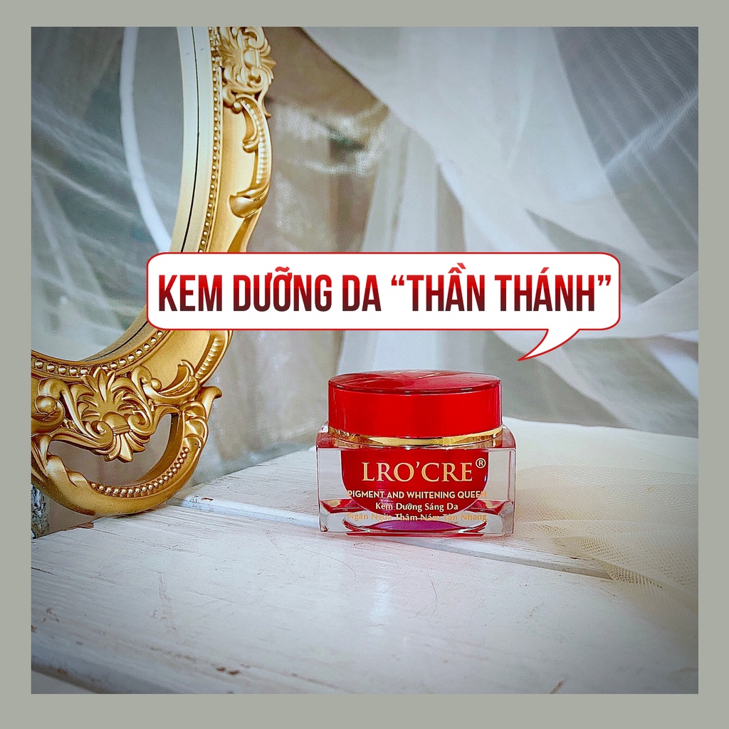 Kem ngăn ngừa thâm nám tàn nhang/ Pigment and Whitening queen/ 20g