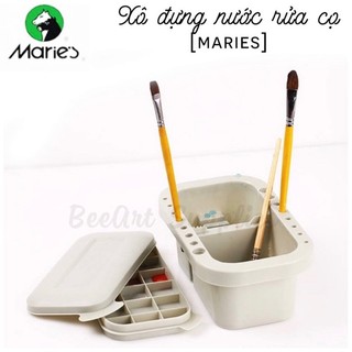 Xô cọ rửa 3 ngăn Marie’s (Hàng Chính Hãng)