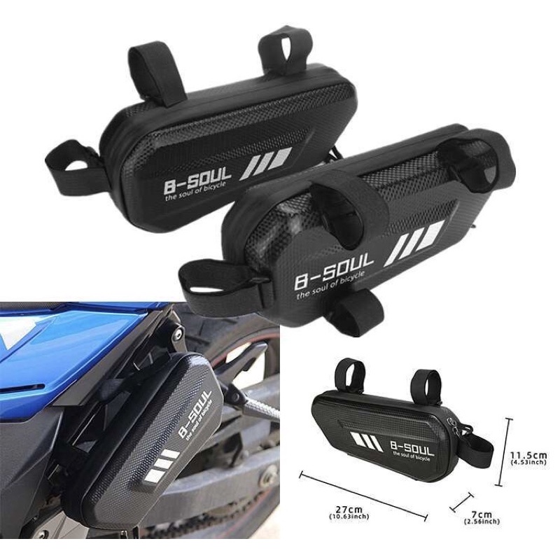 Túi Treo Hông Xe Máy, Motor Vân Cacbon Siêu Bền
