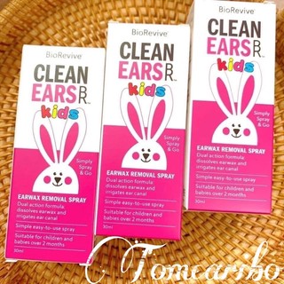 Xịt ráy tai Clearears Úc 30ml