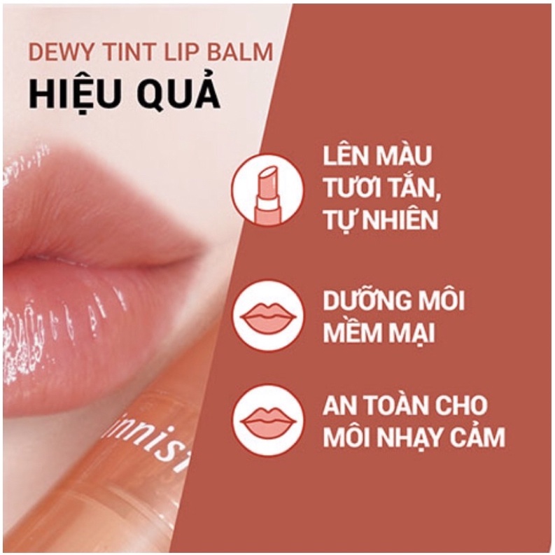 Son dưỡng có màu Innisfree Dewy Tint Lip Balm