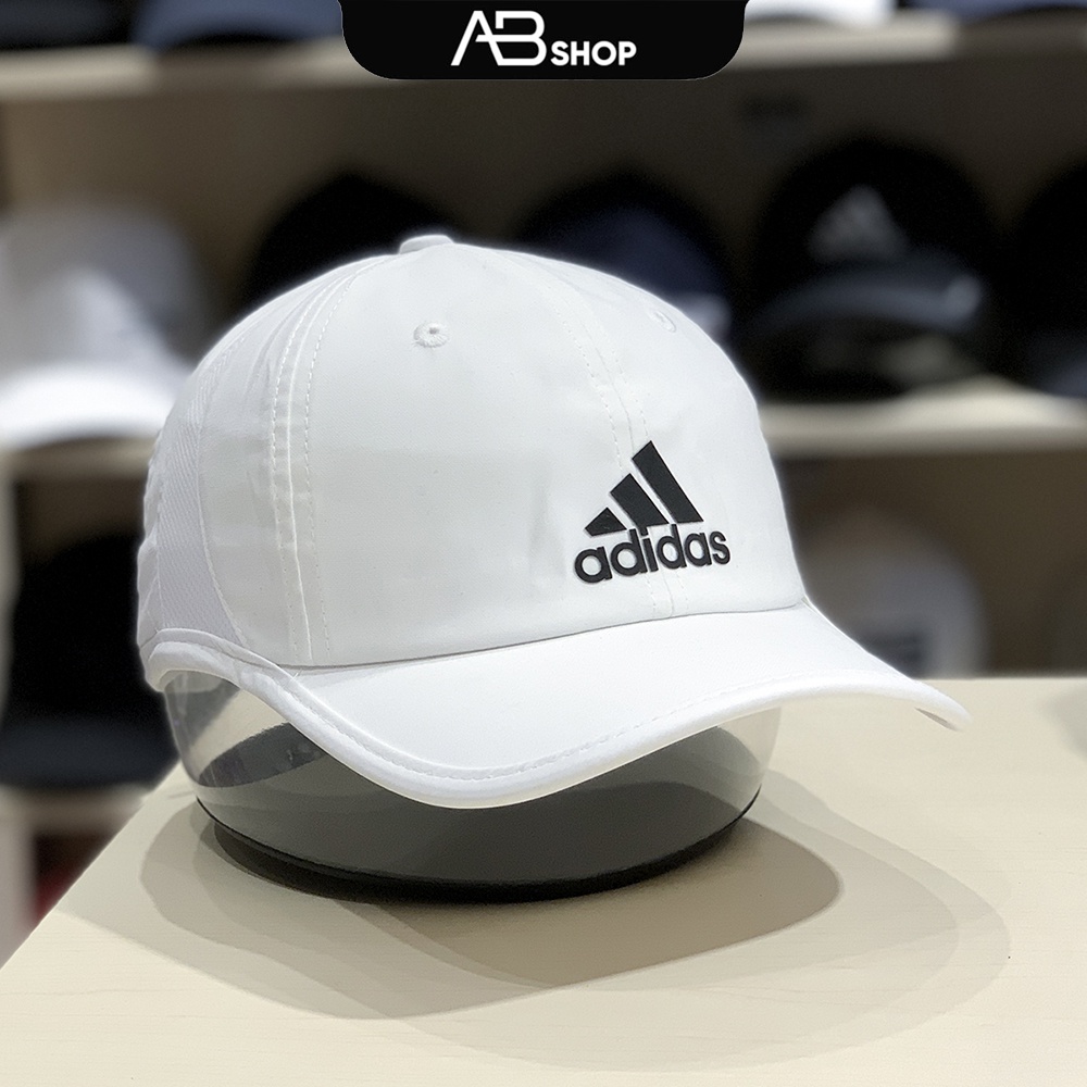 Mũ Lưỡi Trai Adidas Dù Mềm Trắng