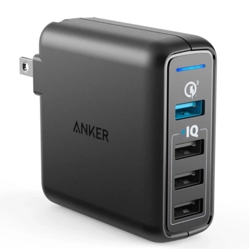 Củ Sạc Anker 4 cổng A2040 (tổng công suất 43W)